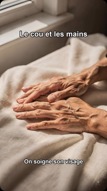 Le cou et les mains

On soigne son visage, et on oublie deux zones qui parlent autant de nous. 🤲

L