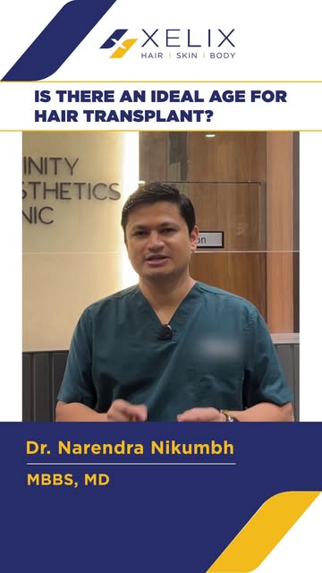Is there an ideal age for a hair transplant? 🤔

Not exactly.

What matters more is whether your fac