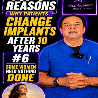 Do breast implants really need to be replaced after 10 years?

In the final episode of Dr. Mirrafati