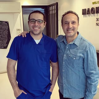 شرفنا اليوم الإعلامي شريف مدكور لعمل زراعة شعر 😍😍😍