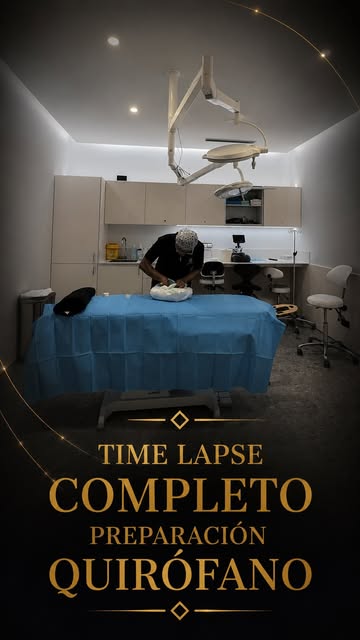 ⏱️ TIME LAPSE | Así preparamos nuestro quirófano antes de un injerto capilar.

Cada detalle cuenta p