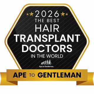An honour to be recognised in @apetogentleman Best Hair Transplant Doctors in the World Today: 2026 
