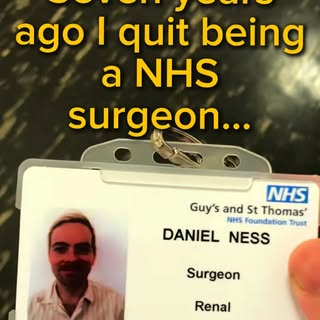 ‘Why did you leave the NHS?’

One of the most common questions I get asked by my patients 

The trut