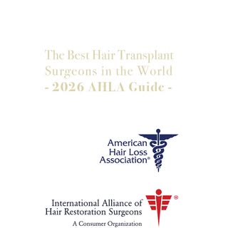 Honored to be featured in the 2026 AHLA Guide: The Best Hair Transplant Surgeons in the World 🌍🏆

