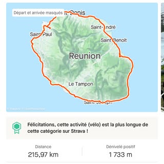 Tour de l île avec Axel et la tribu Lescureux : Cyrille, Gabin et Tom