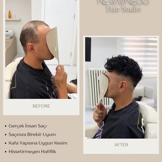 Newness ile görünümünüzü baştan yaratın ✨ 
Gerçek insan saçından elde ettiğimiz protez saç ile kendi
