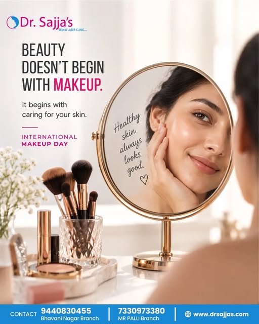 Healthy skin is the real beauty. ✨ Take care of your skin, and let your natural glow shine through.
