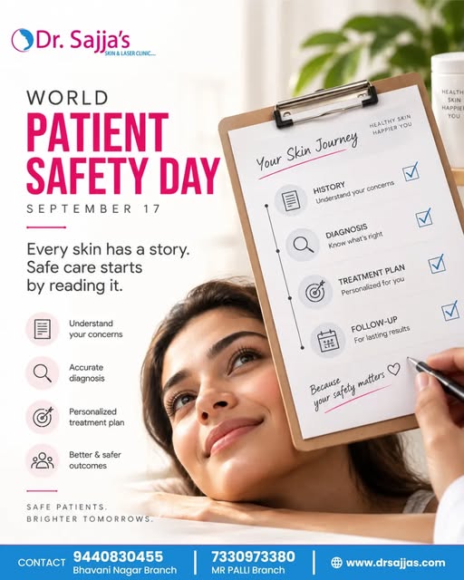 Every patient deserves safe, informed, and personalized care. 💙
This World Patient Safety Day, let’