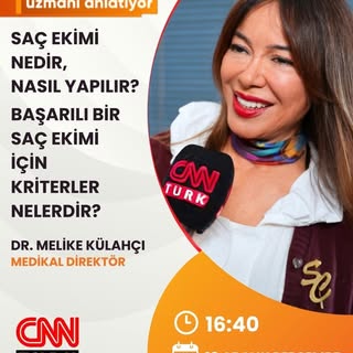 Melike Külahçı, saç ekimiyle ilgili en çok merak edilen soruları CNN Türk’te yanıtlıyor!
Doğru tekni