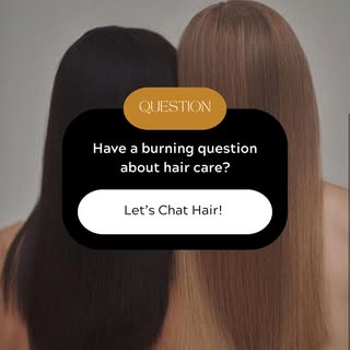 Have a burning question about hair care? 🔥

Whether it’s about products, routines, or managing hair