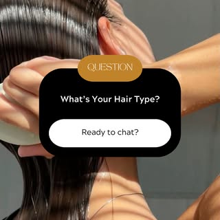 Curly, straight, wavy, coily, every hair type needs a little extra love! 💖
Drop your hair type in t
