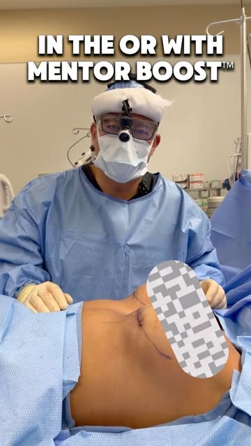 A day in the OR with Dr. Schreiber! 🩺✨

Today’s breast augmentation features MENTOR™ MemoryGel BOOS
