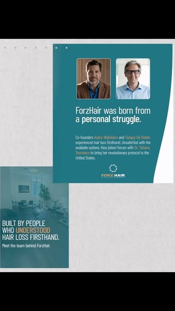 The team of experts behind ForzHair.