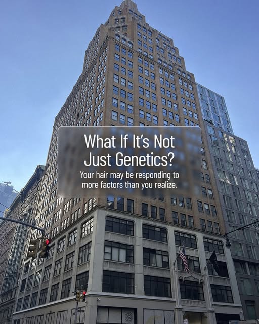 When hair starts falling out, it’s easy to immediately blame genetics. But genetics isn’t the only p