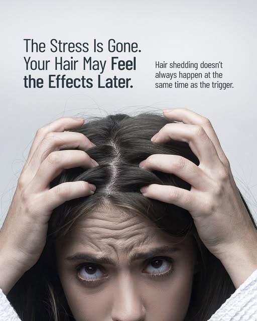 A demanding period at work, an illness, surgery, or physical or emotional stress can pass and seem t