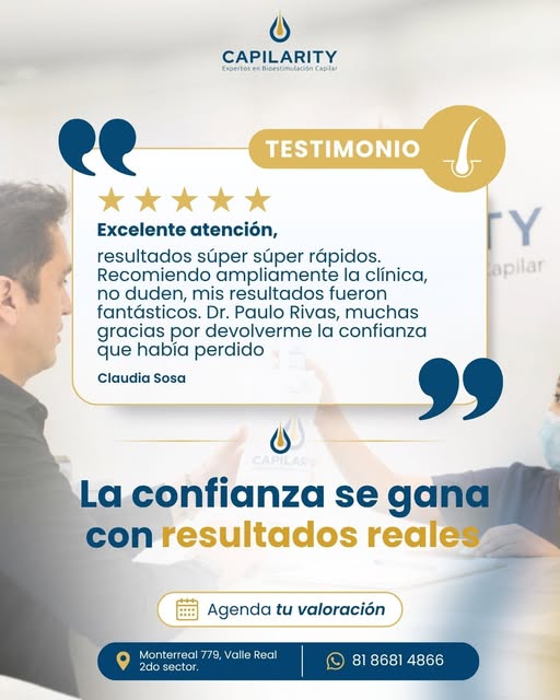 💙 La mejor prueba está en cada experiencia.

Detrás de cada resultado existe un proceso, seguimient