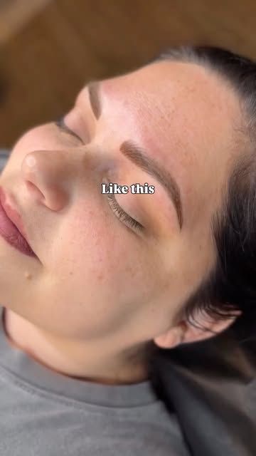 What service do I do more than anything else? Brows—because the right brow shape can change your who