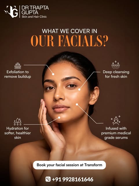 ✨ Your Facial, More Than Just a Glow. ✨

A well-designed facial can help refresh your skin with exfo