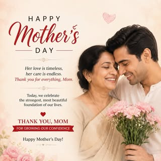 A mother’s love gives us confidence, strength, and comfort through every stage of life ❤️

Today, we