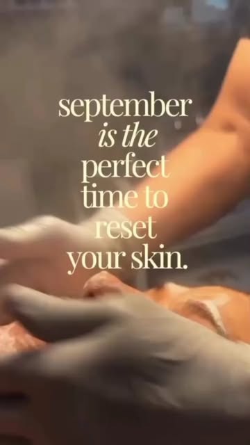September is the perfect time to reset your skin ✨
Give your skin the care it deserves and step into