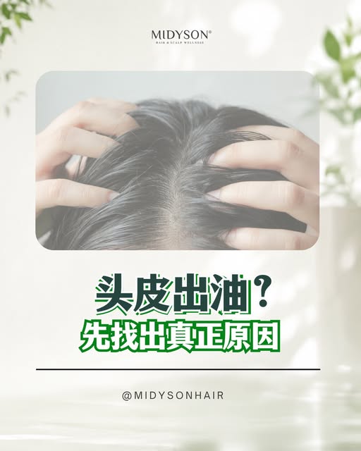 头皮容易出油？先了解原因🔍

☎️｜018-6642678

#Midyson #头皮护理 #白发 #染发 #头皮问题 #草药染发 #草本染发 #hair #treatment #darken #产