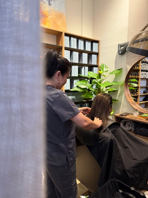 从头皮开始，找回属于自己的好状态✨

🌿《 Deep Caring Herbal Treatment 深层草本护理》
▫️改善头皮状态
▫️减少掉发，发根更稳固
▫️保留自然亮色层次，呈现轻微挑染效