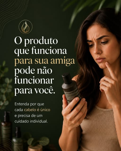 Não é porque um produto funciona para uma pessoa que significa que ele vai funcionar também para voc