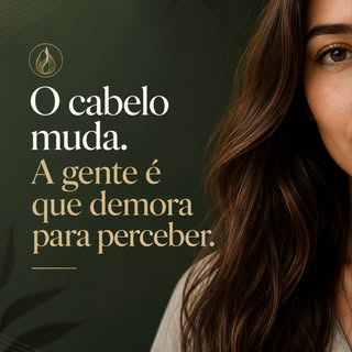 A gente olha para o cabelo todos os dias. E talvez seja justamente por isso que demore para perceber
