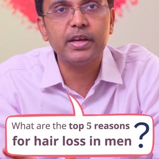 What are the top 5 reasons for hair loss in men?

#hairloss #hairlossinmen #hairlosssolutions #mensh