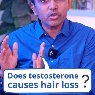 Does testosterone causes hair loss?

#hairloss #hairlosssupport #hairlosshelp #testosterone #hair