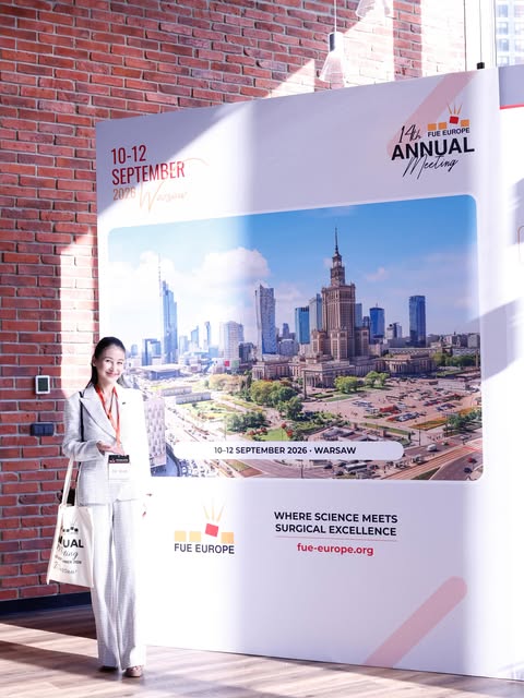 ข้ามทวีปมายุโรปกันนนน งาน FUE Europe Annual meeting 2026, Warsaw Poland 
งานนี้มาบรรยายเรื่องการปลูก