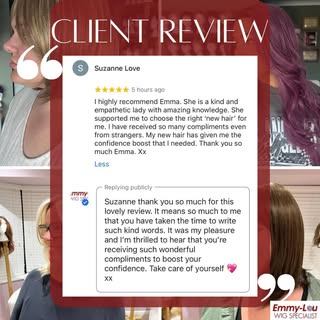 😍 Client Review 😍

Thank you Suzanne for this lovely review 🫶🏻

Your words mean so much to me an