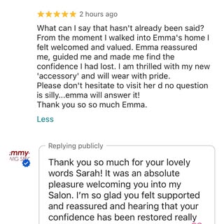 Eternally grateful for such lovely reviews 🙏💞
Thank you so much Sarah xx
