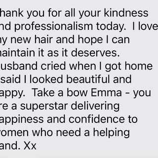 What a heartwarming message to receive at the end of a busy day 🫶
This is why I do what I do. I get
