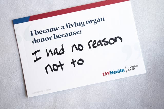 Living donors make thousands of transplants possible each year, but their stories aren't always hear