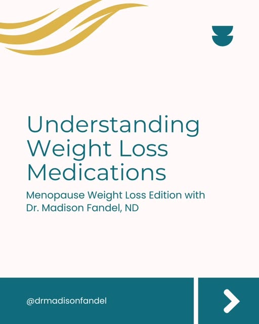 Weight loss medications are one of several tools that may be considered as part of a comprehensive c