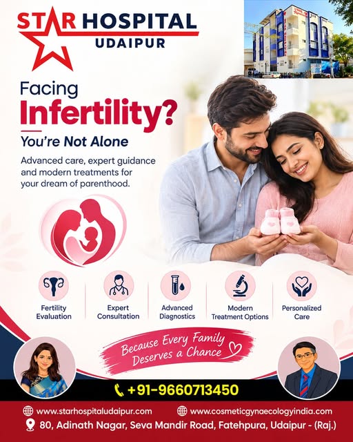 💕 Expert Fertility Care in Udaipur

Starting a family is a personal journey, and having access to t