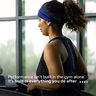 Performance doesn’t stop when the workout does.

Recovery, hydration, skin health and regular check-