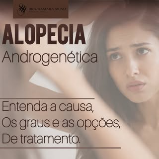 A queda de cabelo não acontece de um dia para o outro. Ela evolui em etapas.

A alopecia androgenéti
