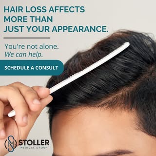 Let's talk about something real for a moment.💭

Hair loss affects more than just your appearance. I