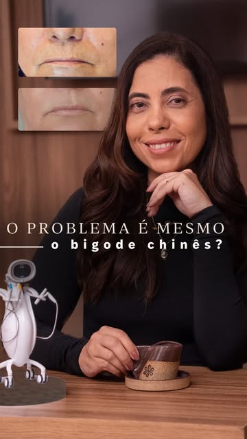 Você olha para o bigode chinês e acha que ele é o principal responsável pelo envelhecimento do rosto