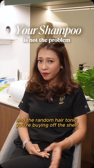 Your shampoo is NOT the reason you’re losing your hair. 👀

Still blaming your shampoo every time yo