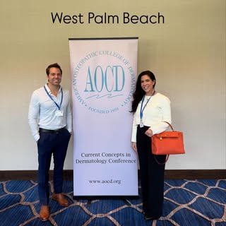 Enjoying the AOCD spring conference in West Palm Beach for some continuing medical education this we