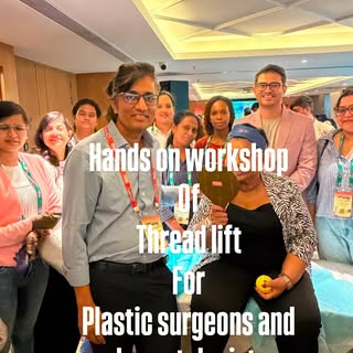 Hands on Thread lift workshop for plastic surgeon and dermatologist 

@adorncosmetic 
@globalaesthet