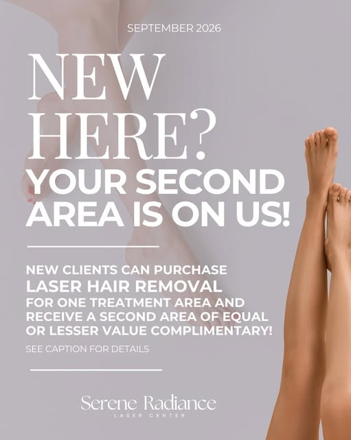 NEW CLIENT EXCLUSIVE ✨

Ready to say goodbye to unwanted hair? Purchase a laser hair removal treatme