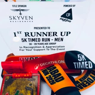 10 days ago I had never run a race in my life.

Two practice runs. One event.

I went to give my bes