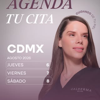 ¡Hola CDMX, nos vemos pronto! 👋🏻✨

Estaré agendando consultas en las siguientes fechas:

JUEVES 6 