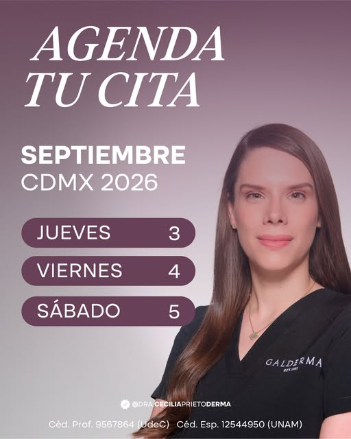 ¡CDMX, nos vemos en septiembre! 👋🏻✨

Estaré agendando consultas en las siguientes fechas:

JUEVES 