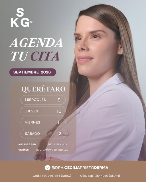 Querétaro, ¡muy pronto estaré de regreso! ✨

Abrimos agenda para consultas dermatológicas durante es