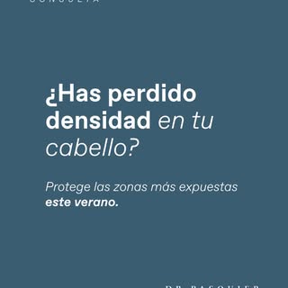 La pérdida de densidad deja zonas del cuero cabelludo más visibles y expuestas a la radiación solar.